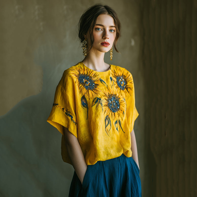 Elegant gestaltete T-Shirt