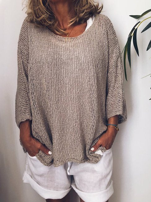 Zeitloser Vintage-Stil Pullover