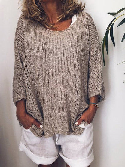 Zeitloser Vintage-Stil Pullover