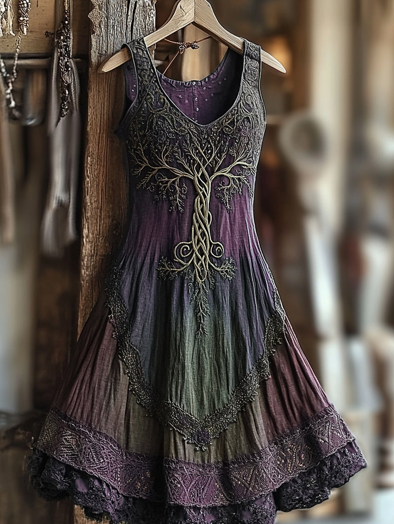 Klassische Vintage Kleid