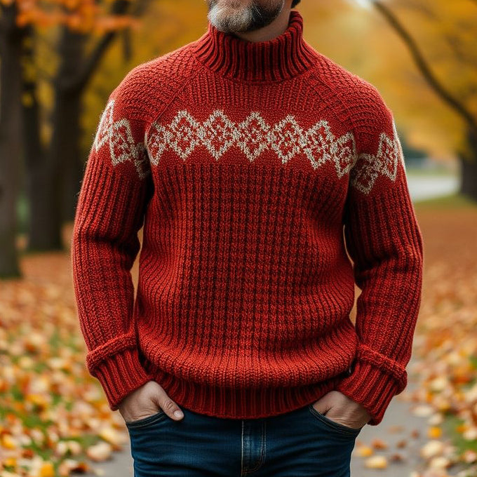 Zeitloser Vintage-Stil Pullover
