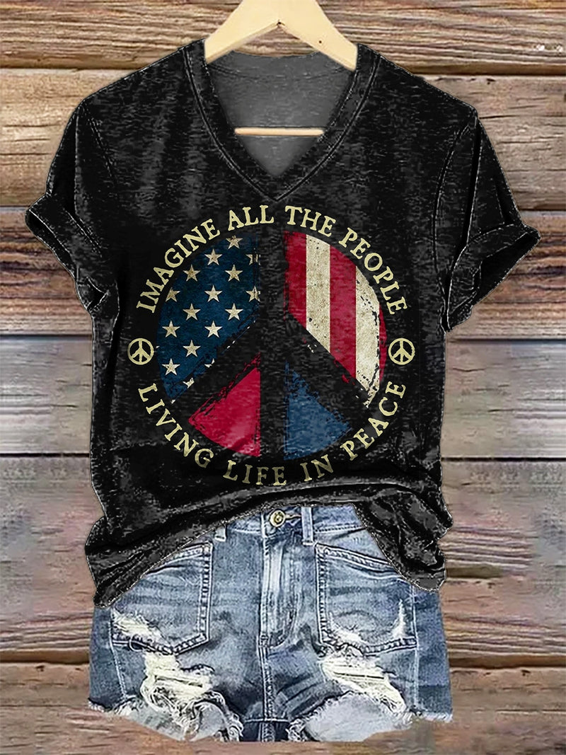 Elegant gestaltete T-Shirt