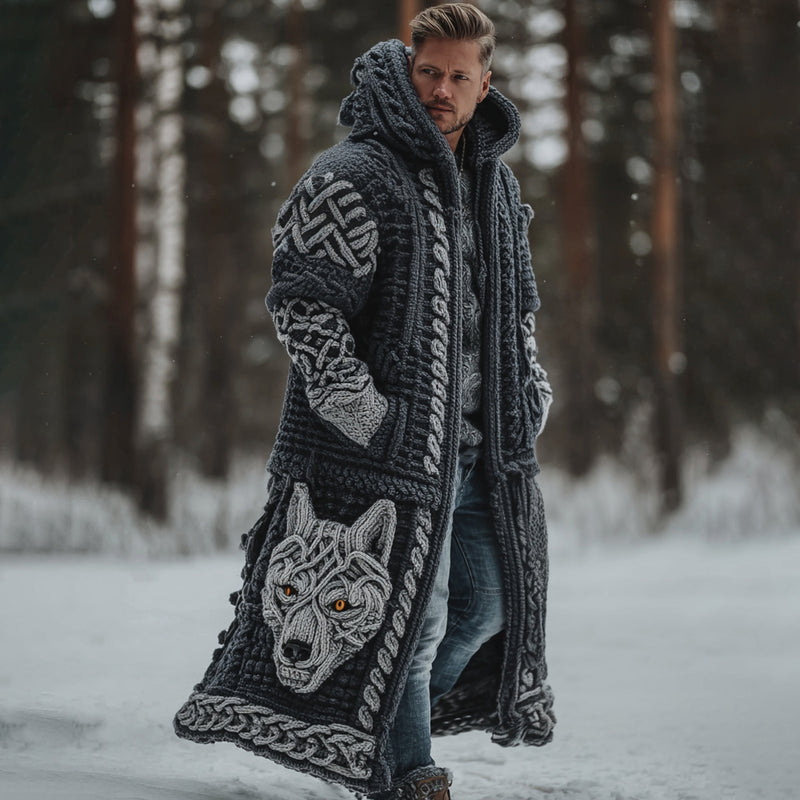 Anmutig gestaltete Strickjacke