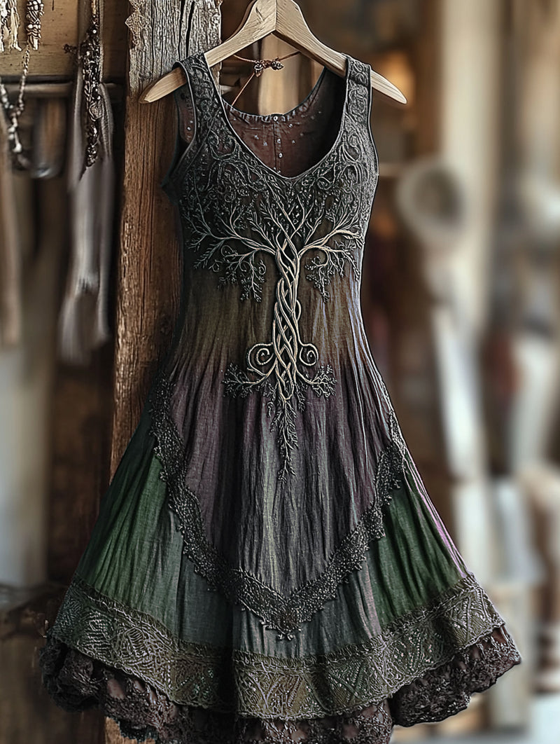 Klassische Vintage Kleid