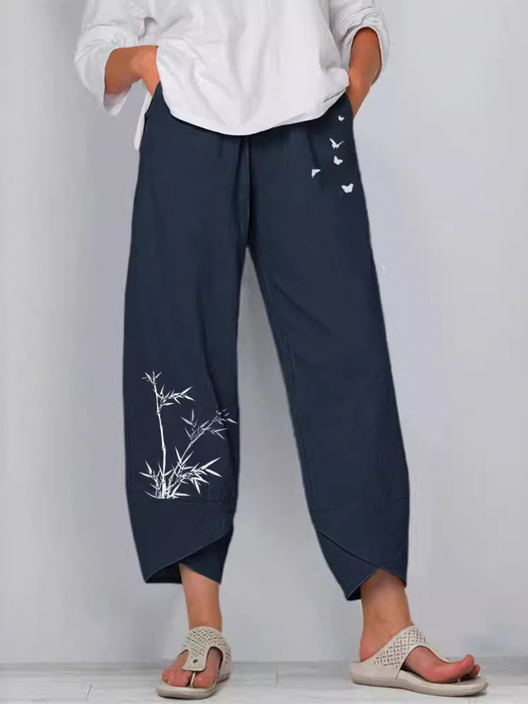 Anmutig gestaltete Hose