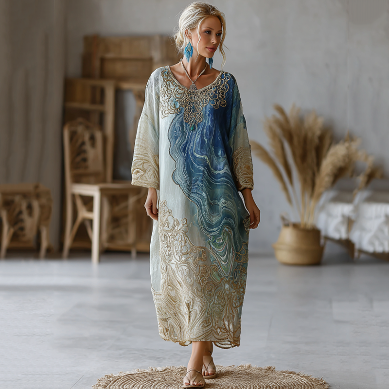 Wunderschön gefertigte Kleid