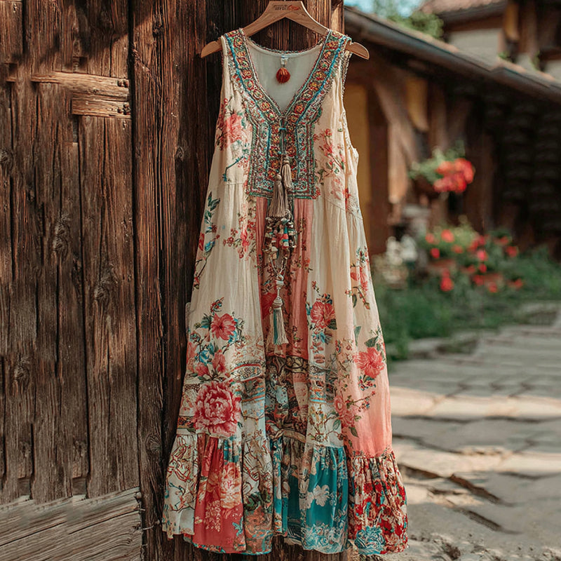 Klassische Vintage Kleid