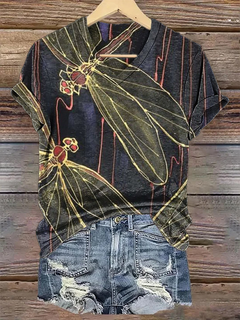 Elegant gestaltete T-Shirt