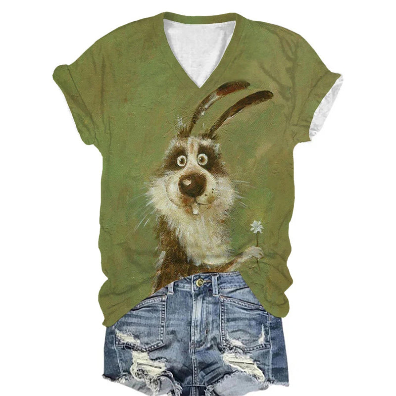 Durchdacht gestaltete T-Shirt