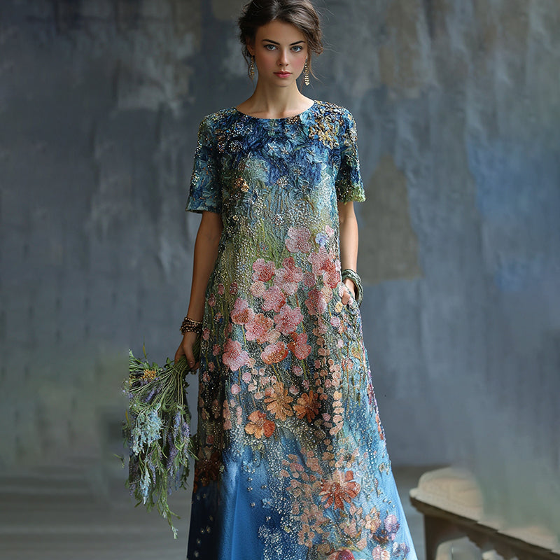 Wunderschön gefertigte Kleid