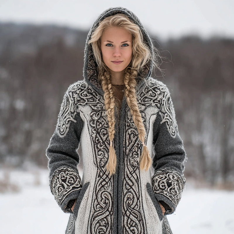 Elegant gestaltete Strickjacke
