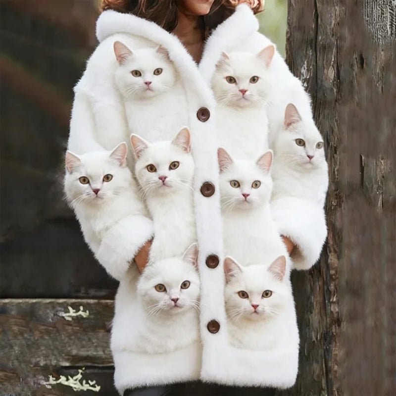 Wunderschön gefertigte Strickjacke