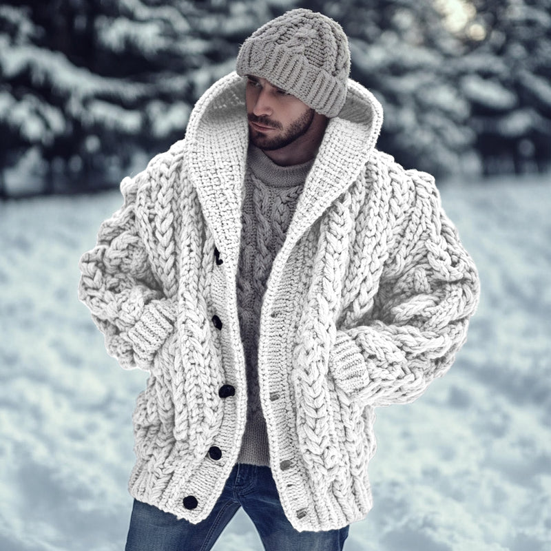 Anmutig gestaltete Strickjacke