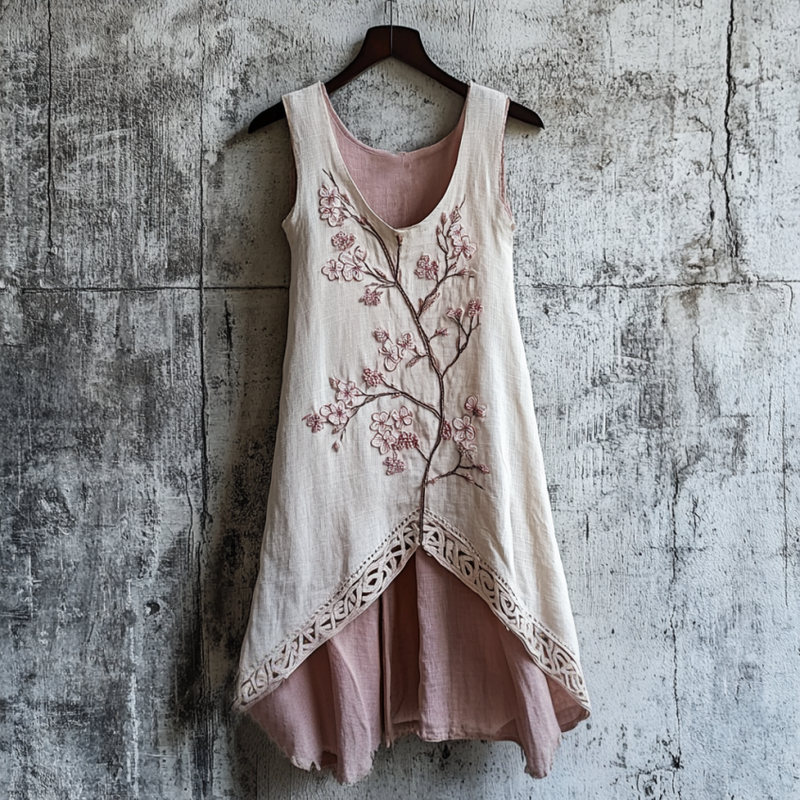 Durchdacht gestaltete Kleid