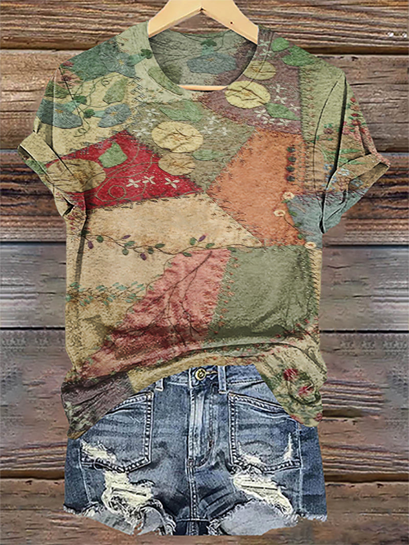 Zeitloser Vintage-Stil T-Shirt