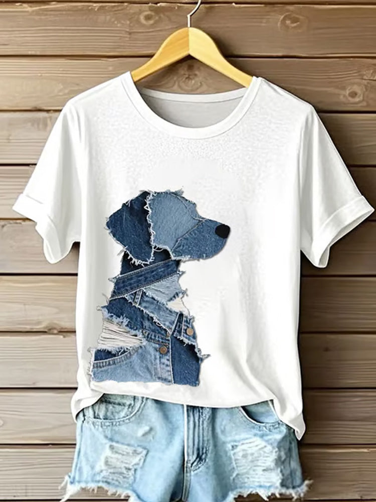 Durchdacht gestaltete T-Shirt