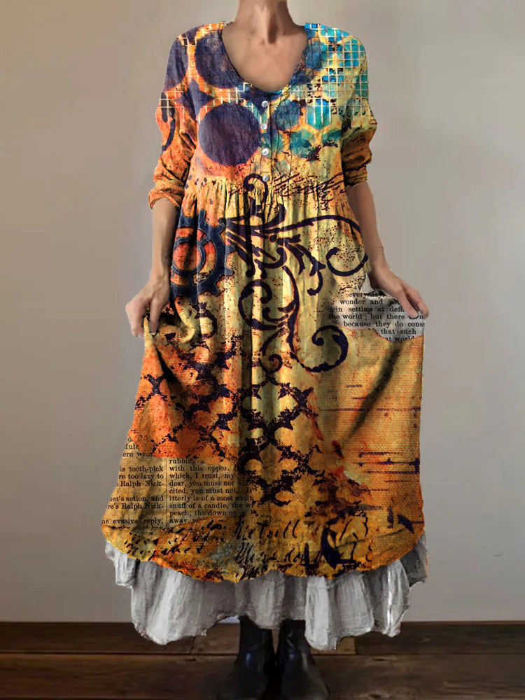 Anmutig gestaltete Kleid