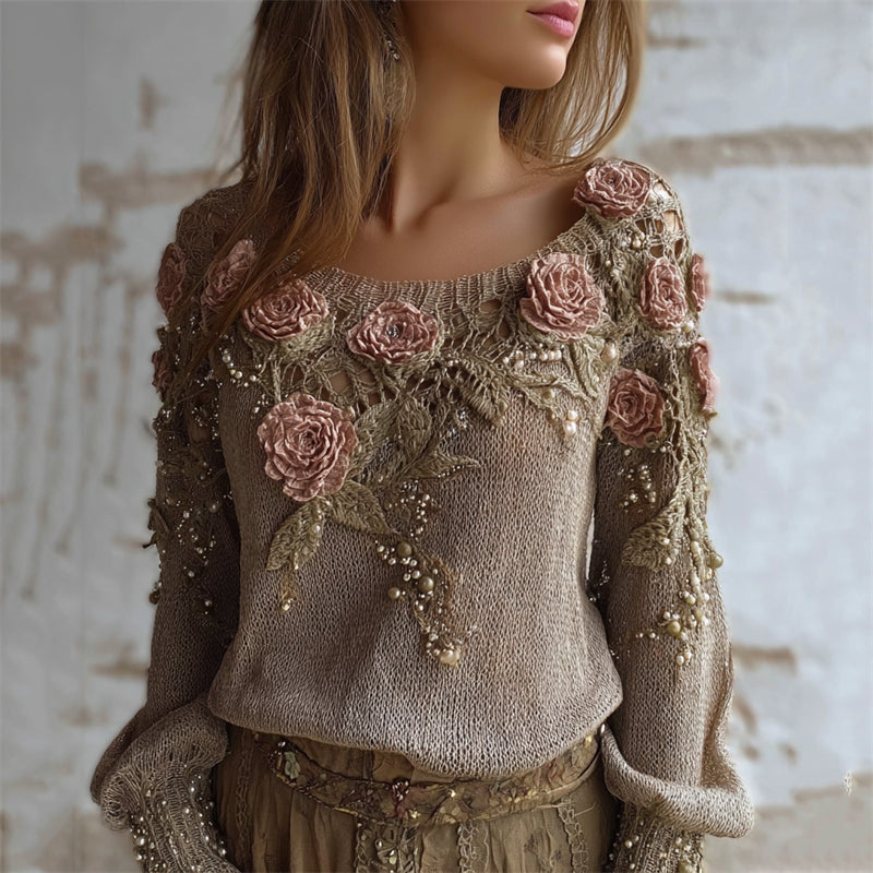 Klassisch designter Pullover