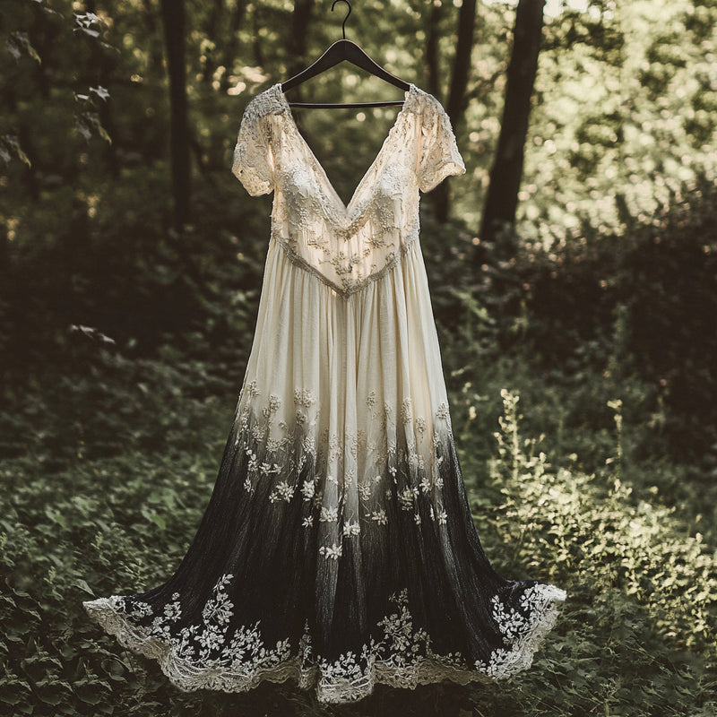 Wunderschön gefertigte Kleid