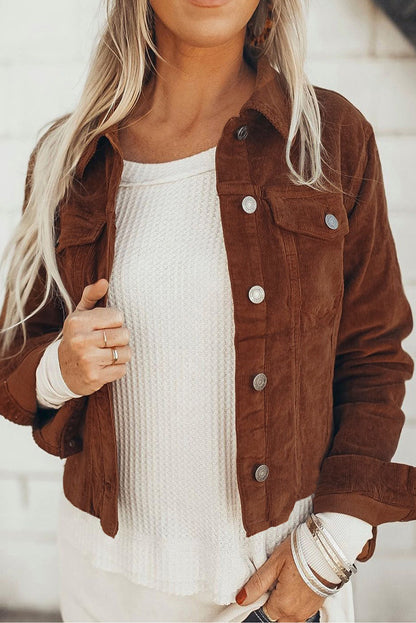 Anmutig gestaltete Jacke