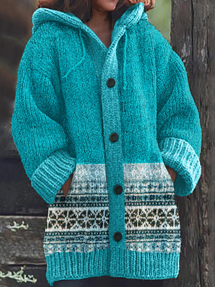 Klassische Vintage Strickjacke