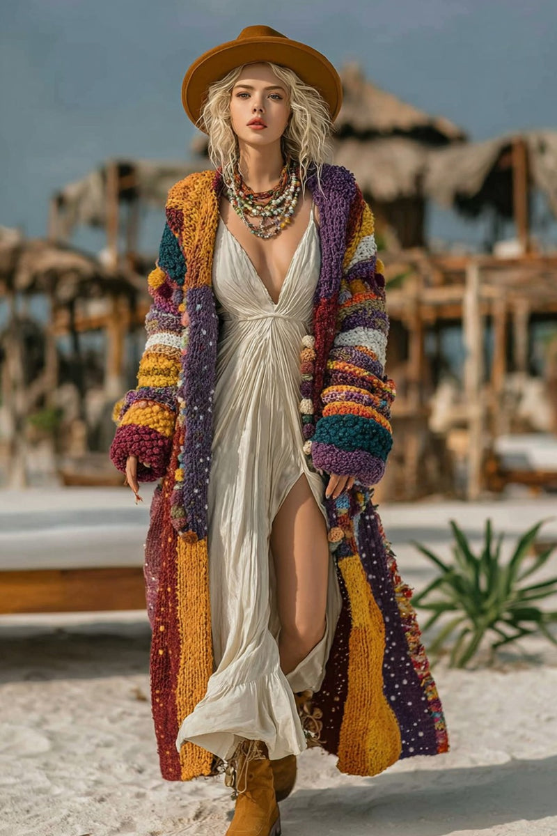 Vintage inspirierte Strickjacke