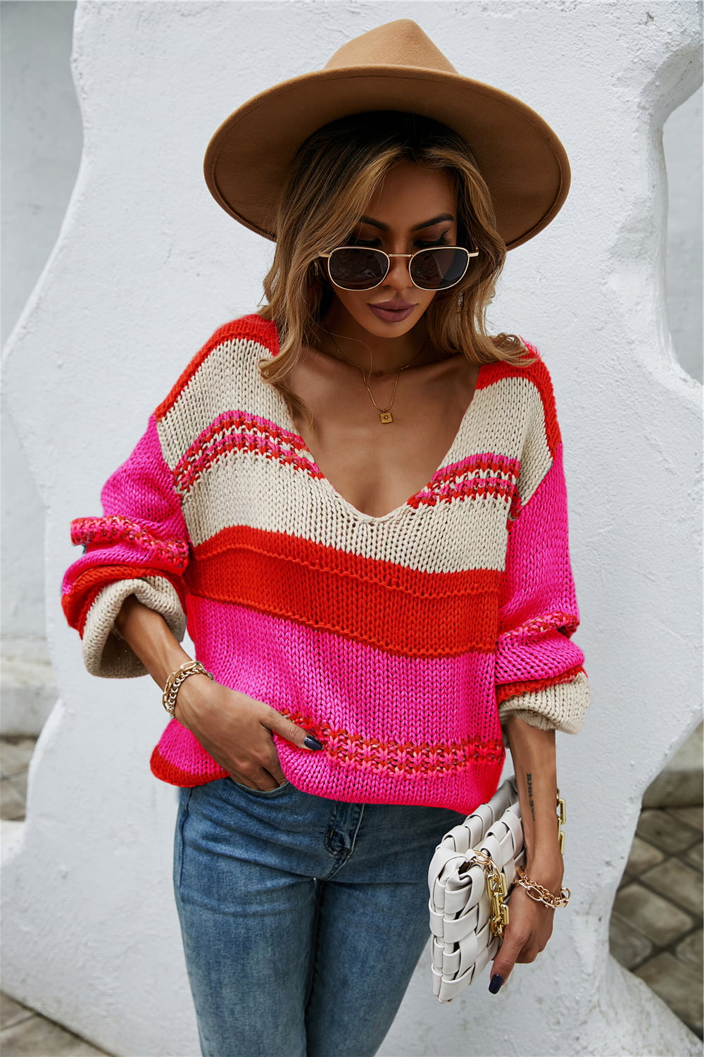 Anmutig gestaltete Pullover