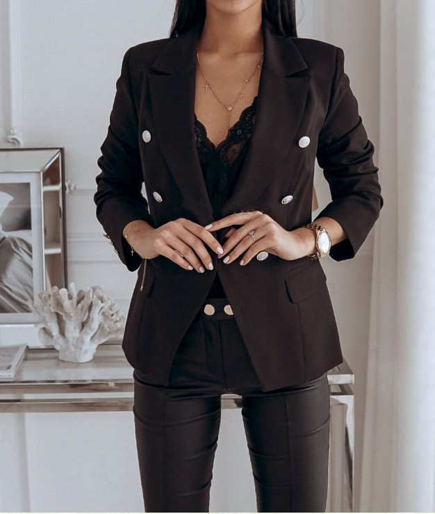 Anmutig gestaltete Jacke