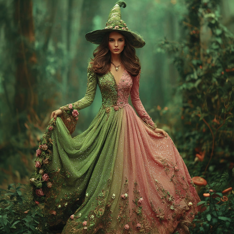 Wunderschön gefertigte Kleid