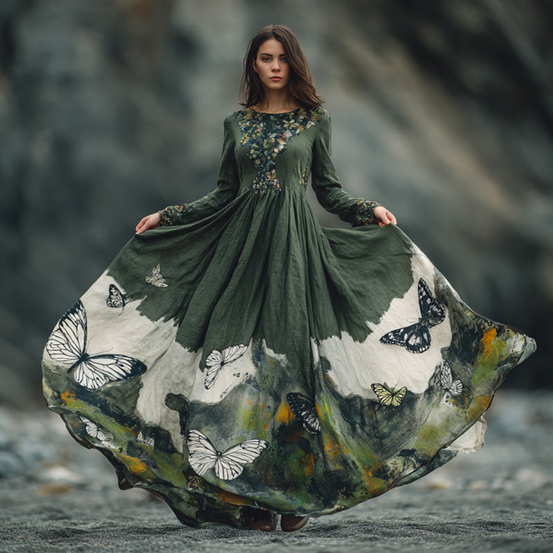 Vintage inspirierte Kleid