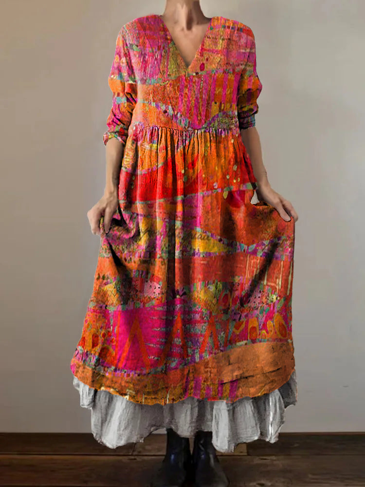 Anmutig gestaltete Kleid