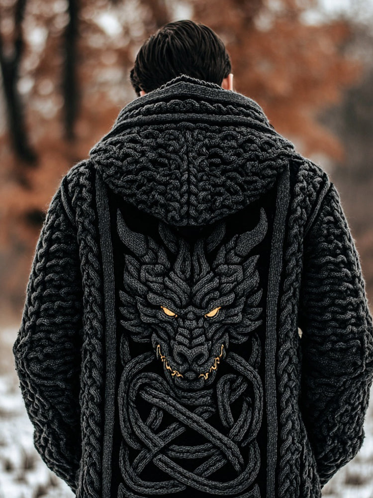 Klassisch gestaltete Strickjacke