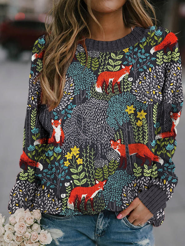 Zeitloser Vintage-Stil Pullover