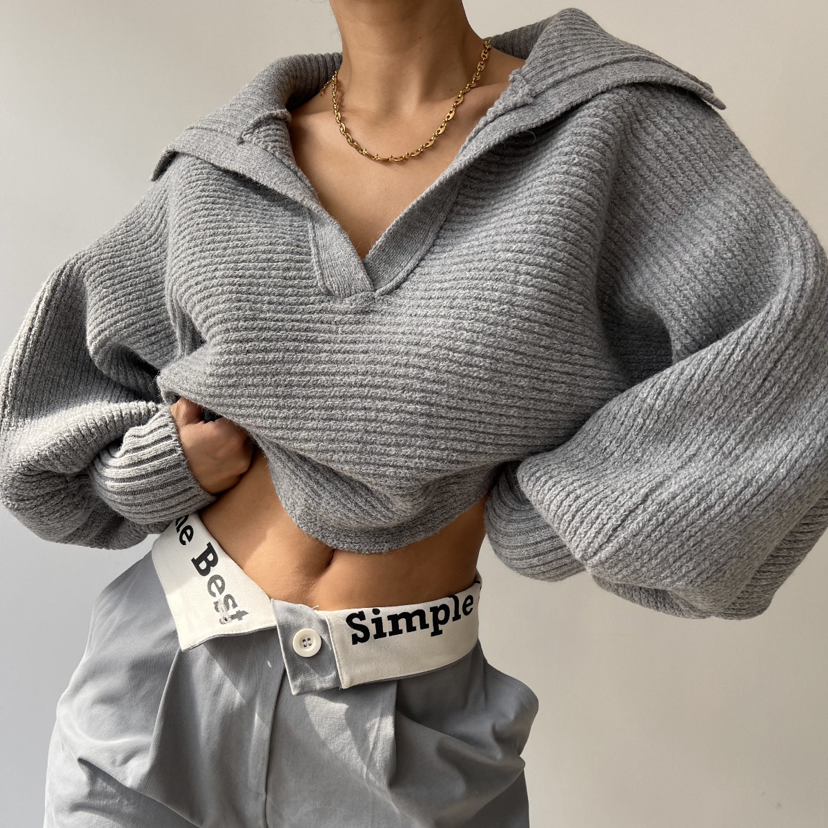 Elegant gestaltete Pullover