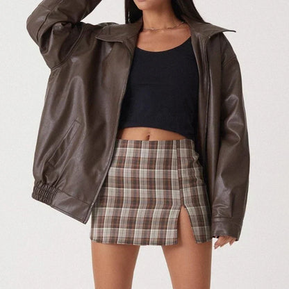Zeitloser Vintage-Stil Jacke