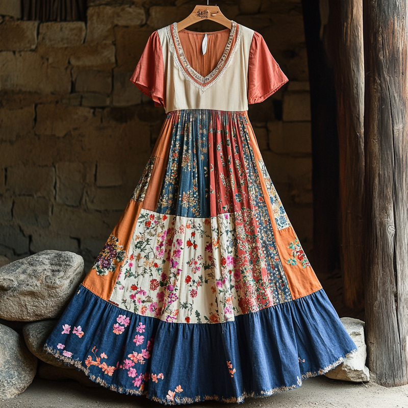 Durchdacht gestaltete Kleid