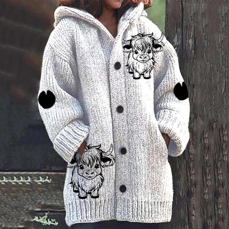 Wunderschön gefertigte Strickjacke