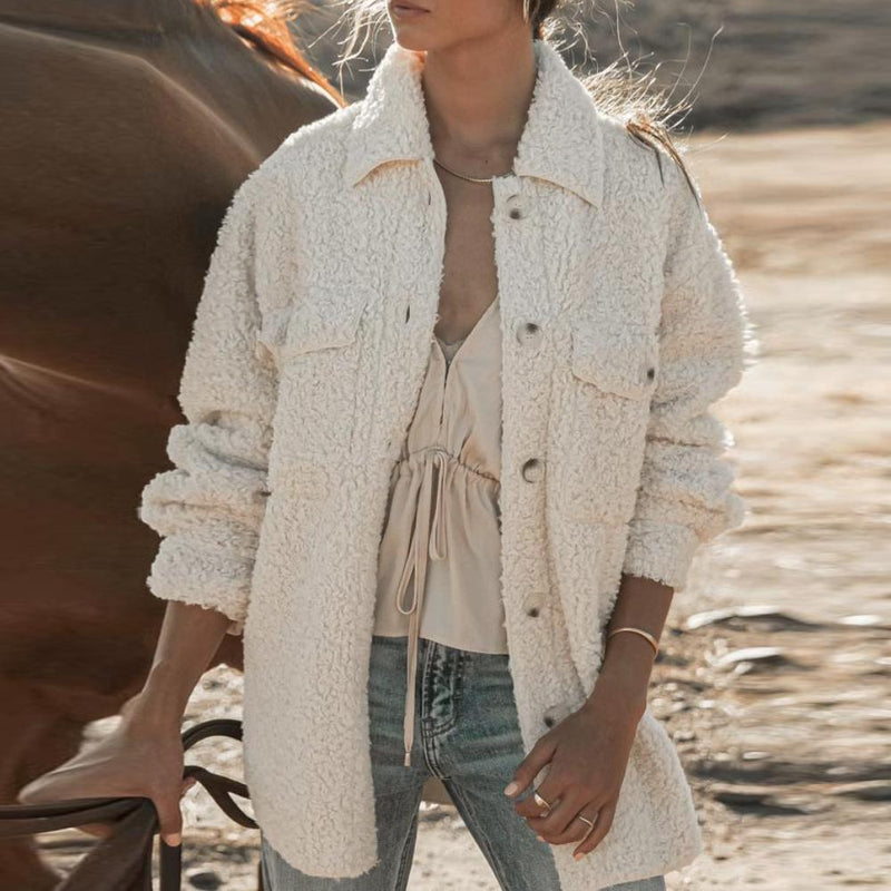 Anmutig gestaltete Jacke