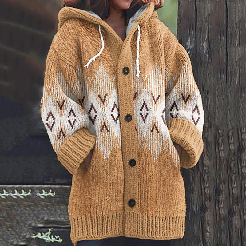 Elegant gestaltete Strickjacke