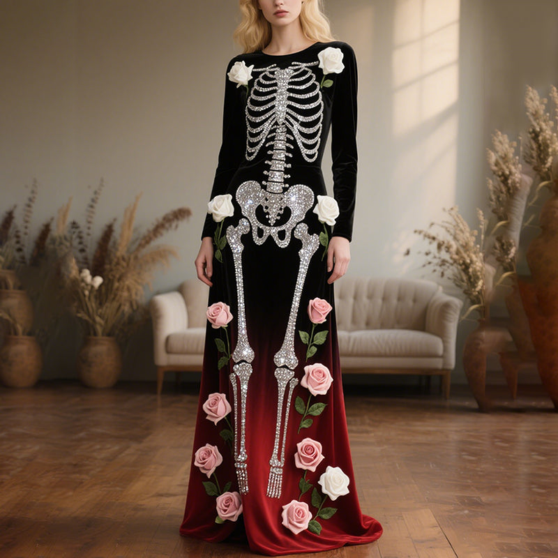 Wunderschön gefertigte Kleid