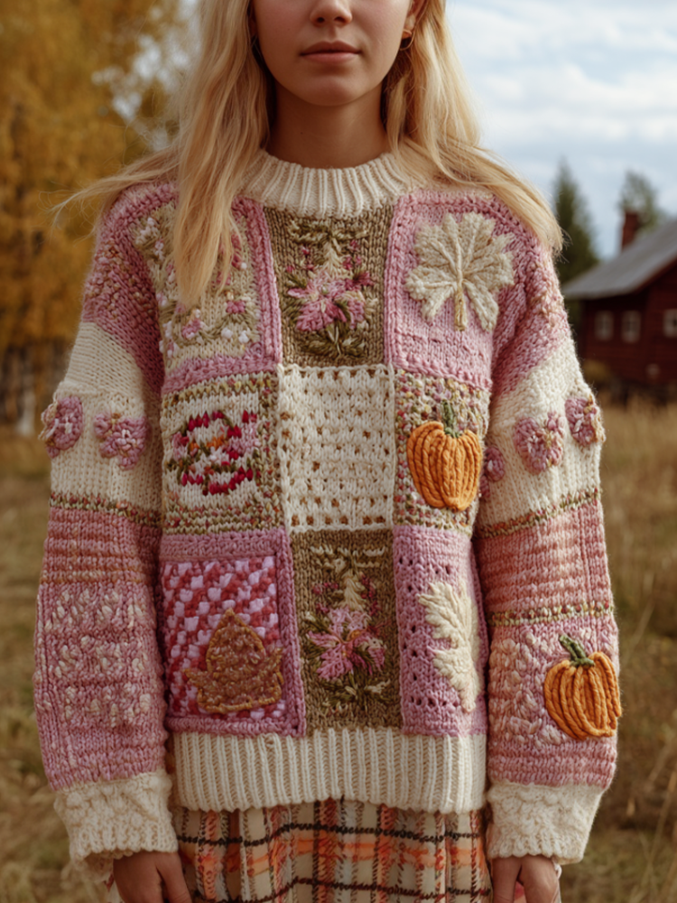 Zeitloser Vintage-Stil Pullover