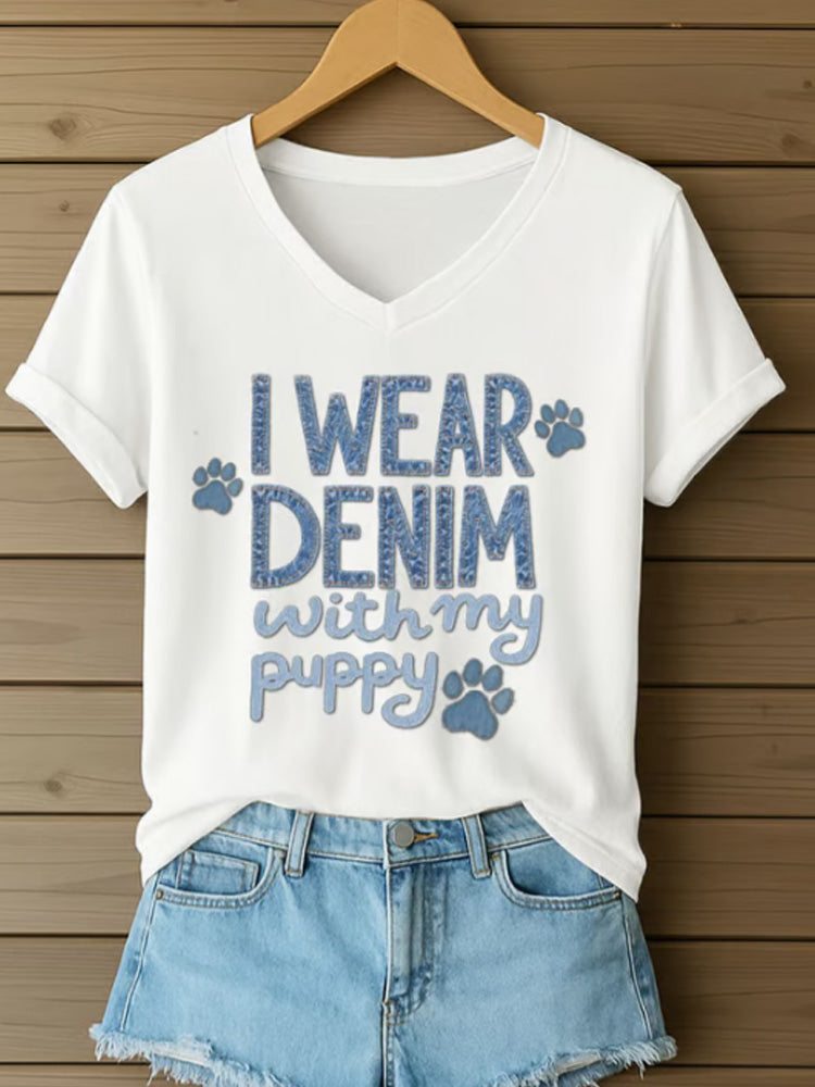 Durchdacht gestaltete T-Shirt