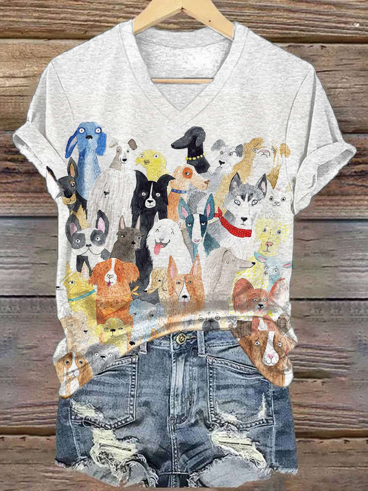 Anmutig gestaltete T-Shirt