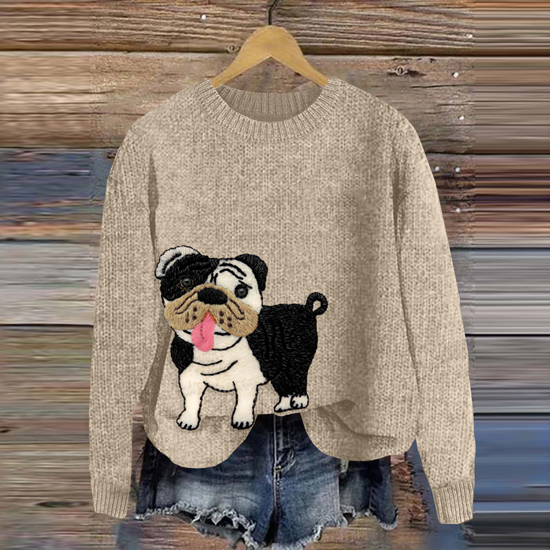 Zeitloser Vintage-Stil Pullover