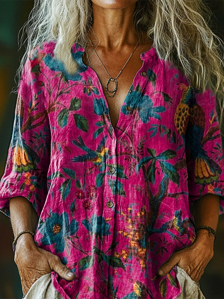 Zeitloser Vintage-Stil Hemd