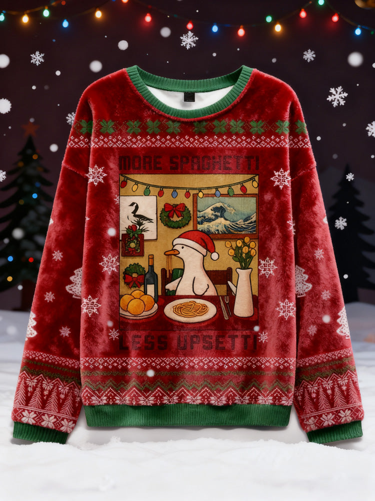 Zeitloser Vintage-Stil Pullover