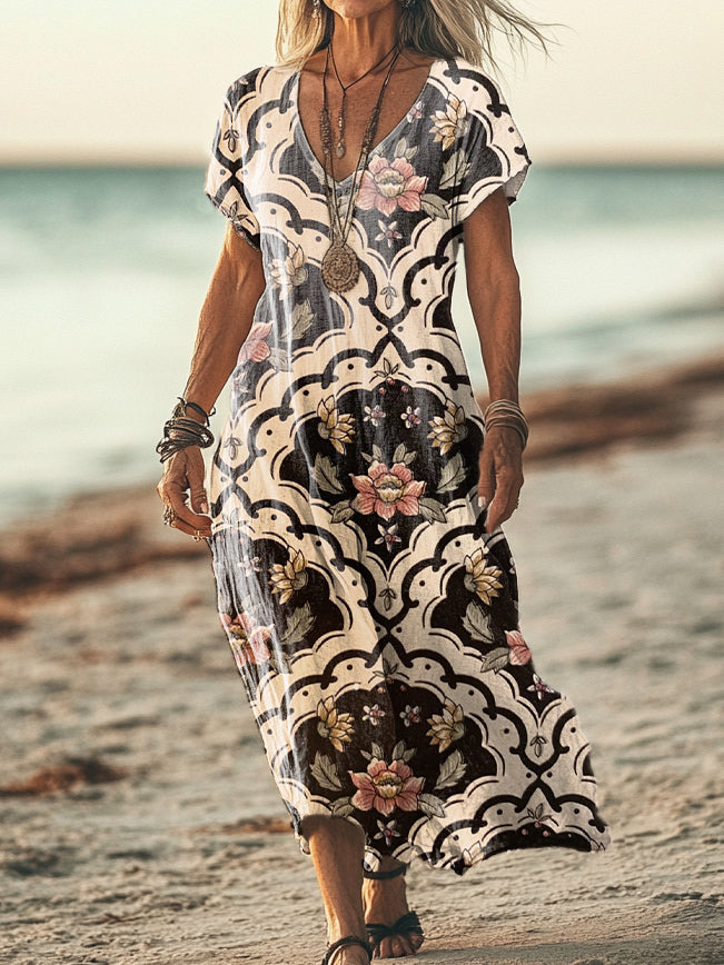 Anmutig gestaltete Kleid