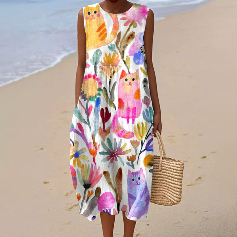 Klassische Vintage Kleid