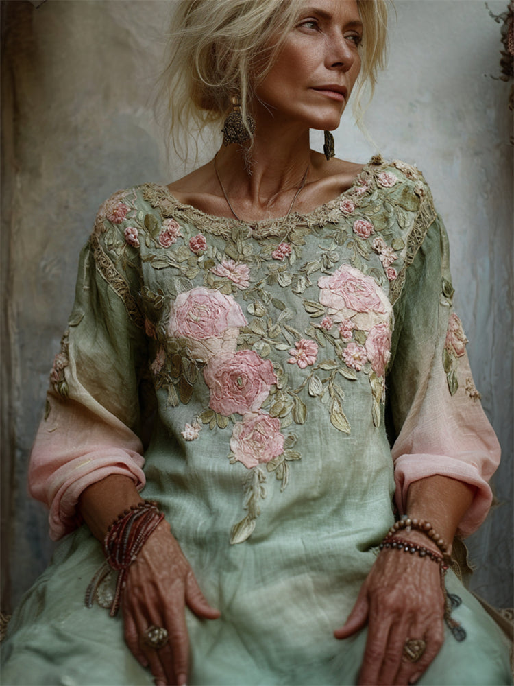 Anmutig gestaltete Kleid