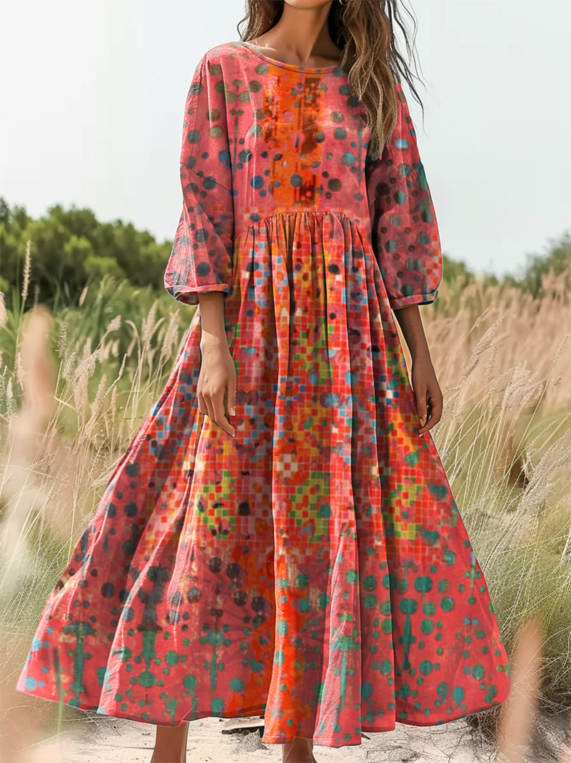 Klassische Vintage Kleid